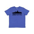 thumbnail image 1 of Inktastic Jersey City New Jersey City Skyline Youth T-Shirt, 1 of 5