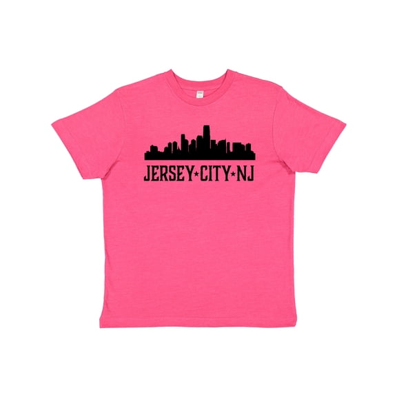 Inktastic Jersey City New Jersey City Skyline Youth T-Shirt