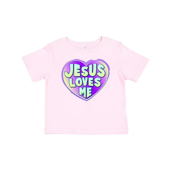 Inktastic Jesus Loves Me Boys or Girls Baby T-Shirt