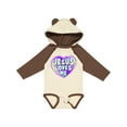 thumbnail image 1 of Inktastic Jesus Loves Me Boys or Girls Long Sleeve Baby Bodysuit, 1 of 5