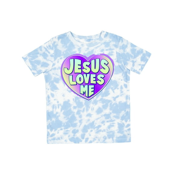 Inktastic Jesus Loves Me Boys or Girls Toddler T-Shirt