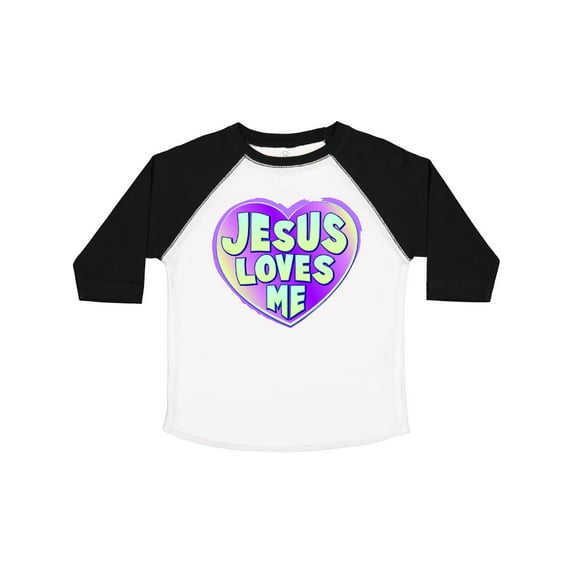 Inktastic Jesus Loves Me Boys or Girls Toddler T-Shirt