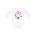 thumbnail image 1 of Inktastic Jesus Loves Me Cute Lamb and Flowers Boys or Girls Long Sleeve Baby Bodysuit, 1 of 5