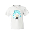 thumbnail image 1 of Inktastic Jesus Loves Me Cute Lamb and Stars Youth T-Shirt, 1 of 5