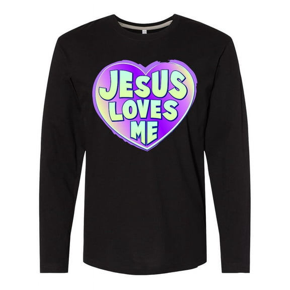 Inktastic Jesus Loves Me Long Sleeve T-Shirt