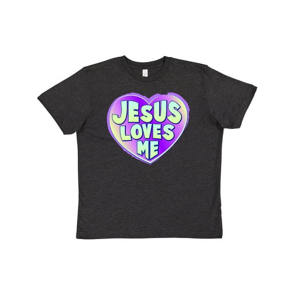 Inktastic Jesus Loves Me Youth T-Shirt