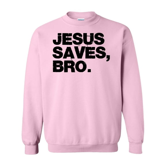 Inktastic Jesus Saves, Bro. Adult Sweatshirt