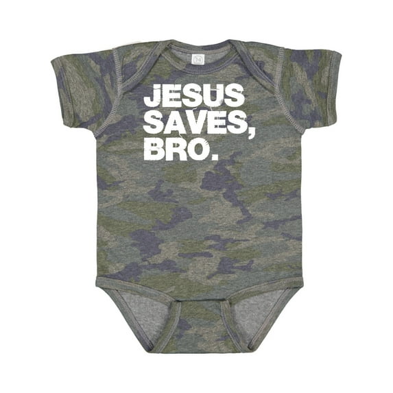 Inktastic Jesus Saves, Bro. Boys or Girls Baby Bodysuit