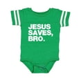 thumbnail image 1 of Inktastic Jesus Saves, Bro. Boys or Girls Baby Bodysuit, 1 of 5