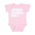 thumbnail image 1 of Inktastic Jesus Saves, Bro. Boys or Girls Baby Bodysuit, 1 of 5