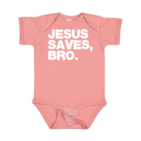 Inktastic Jesus Saves, Bro. Boys or Girls Baby Bodysuit