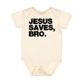 thumbnail image 1 of Inktastic Jesus Saves, Bro. Boys or Girls Baby Bodysuit, 1 of 5
