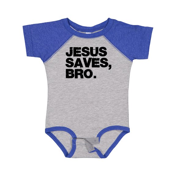 Inktastic Jesus Saves, Bro. Boys or Girls Baby Bodysuit