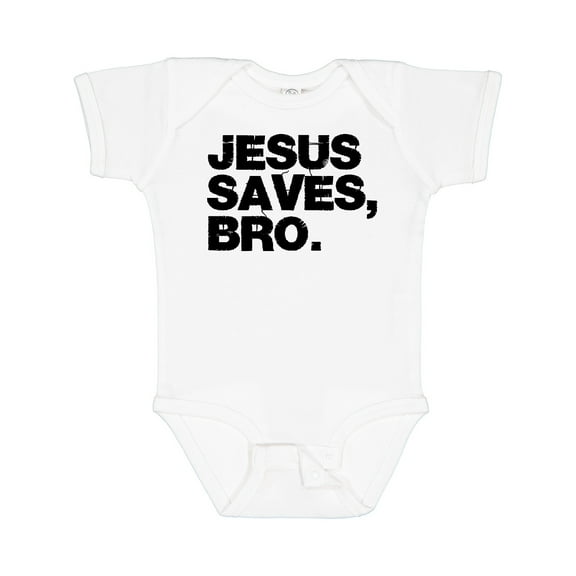 Inktastic Jesus Saves, Bro. Boys or Girls Baby Bodysuit
