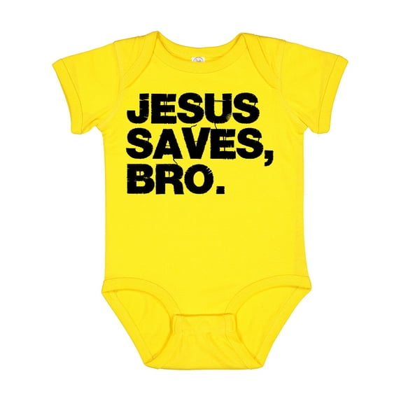 Inktastic Jesus Saves, Bro. Boys or Girls Baby Bodysuit