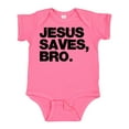 thumbnail image 1 of Inktastic Jesus Saves, Bro. Boys or Girls Baby Bodysuit, 1 of 5