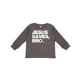 thumbnail image 1 of Inktastic Jesus Saves, Bro. Boys or Girls Long Sleeve Toddler T-Shirt, 1 of 5