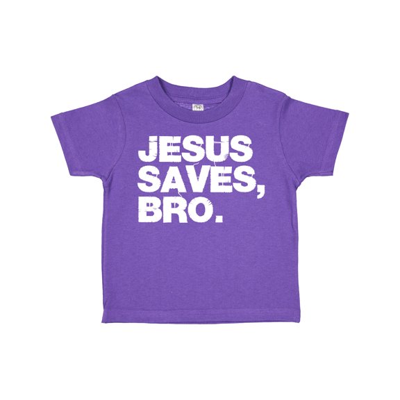 Inktastic Jesus Saves, Bro. Boys or Girls Toddler T-Shirt