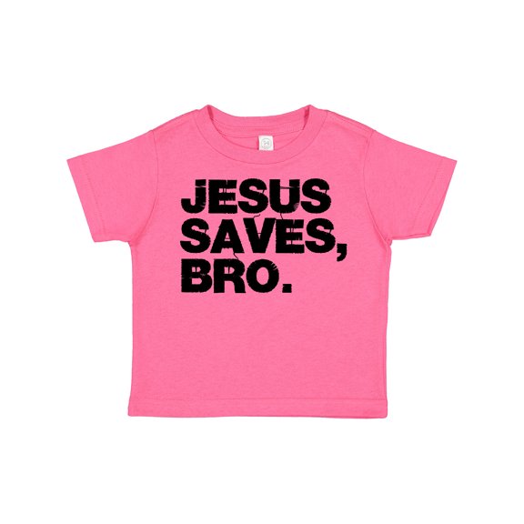 Inktastic Jesus Saves, Bro. Boys or Girls Toddler T-Shirt