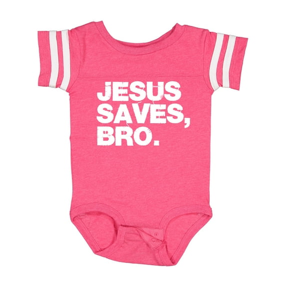 Inktastic Jesus Saves Bro Christian Boys or Girls Baby Bodysuit