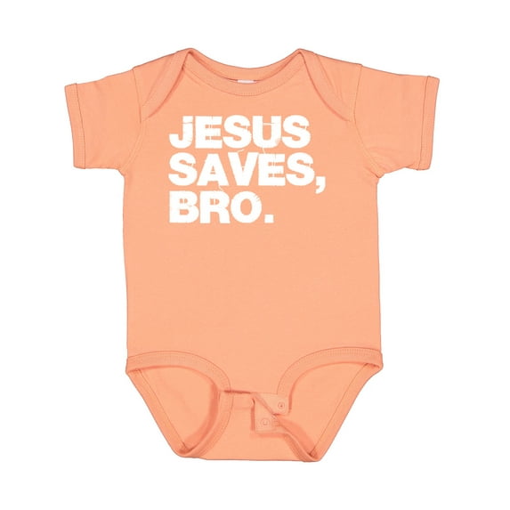 Inktastic Jesus Saves, Bro. Boys or Girls Baby Bodysuit