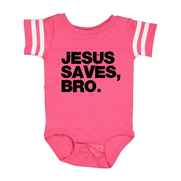 Inktastic Jesus Saves Bro Christian Boys or Girls Baby Bodysuit