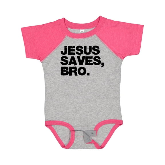 Inktastic Jesus Saves Bro Christian Boys or Girls Baby Bodysuit