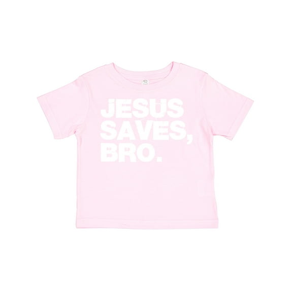 Inktastic Jesus Saves Bro Christian Boys or Girls Toddler T-Shirt