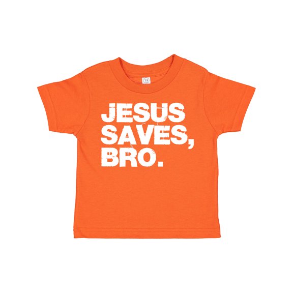 Inktastic Jesus Saves Bro Christian Boys or Girls Toddler T-Shirt