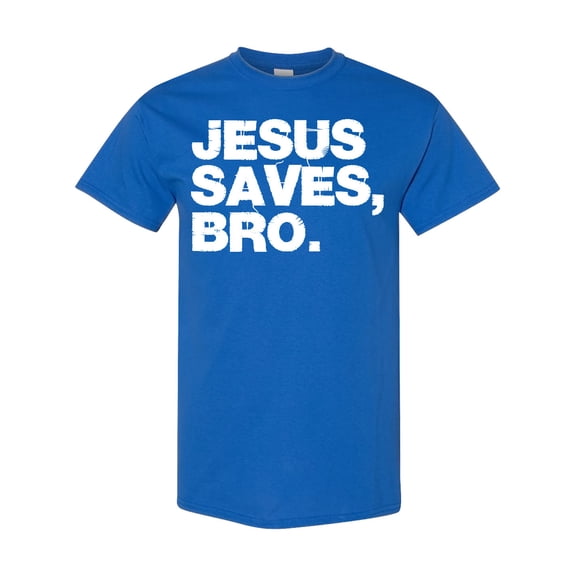 Inktastic Jesus Saves Bro Christian T-Shirt