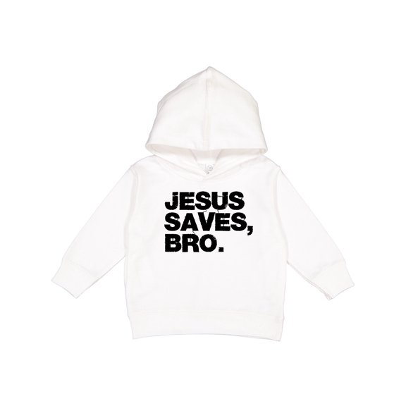 Inktastic Jesus Saves Bro Christian Toddler Hoodie