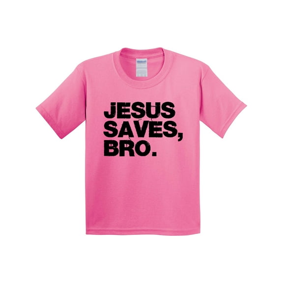 Inktastic Jesus Saves Bro Christian Youth T-Shirt