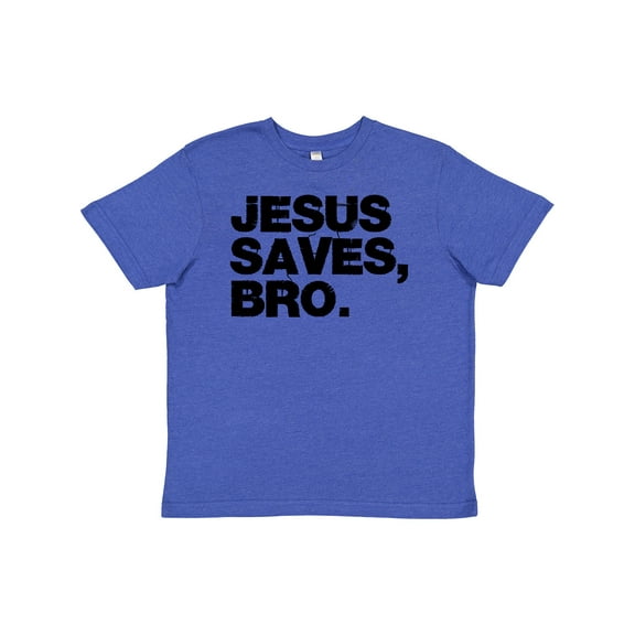 Inktastic Jesus Saves Bro Christian Youth T-Shirt