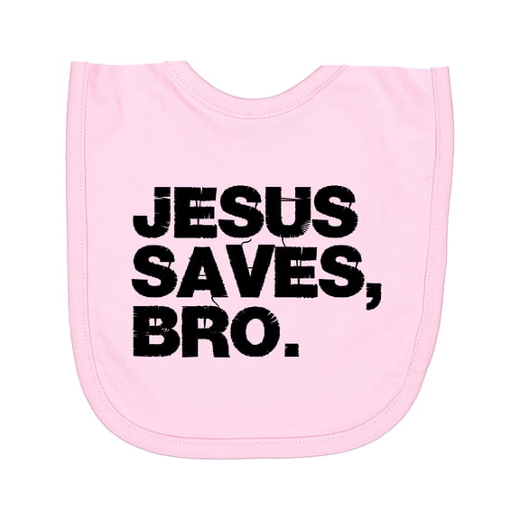 Inktastic Jesus Saves, Bro. Newborn Bib