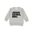 thumbnail image 1 of Inktastic Jesus Saves, Bro. Toddler Sweatshirt, 1 of 4