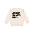 thumbnail image 1 of Inktastic Jesus Saves, Bro. Toddler Sweatshirt, 1 of 4