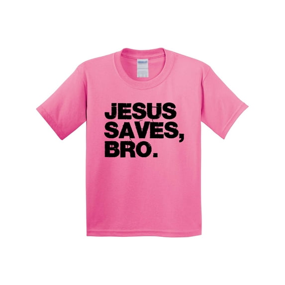 Inktastic Jesus Saves, Bro. Youth T-Shirt