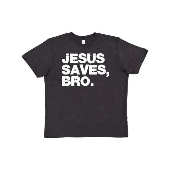 Inktastic Jesus Saves, Bro. Youth T-Shirt