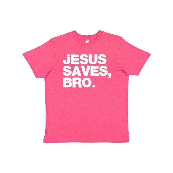 Inktastic Jesus Saves, Bro. Youth T-Shirt