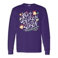 thumbnail image 1 of Inktastic Jesus is the Reason for the Season Christmas Bells and Stars Long Sleeve T-Shirt, 1 of 5