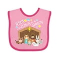 thumbnail image 1 of Inktastic Jesus is the Reason for the Season Christmas Nativity Boys or Girls Baby Bib, 1 of 4