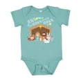 thumbnail image 1 of Inktastic Jesus is the Reason for the Season Christmas Nativity Boys or Girls Baby Bodysuit, 1 of 5