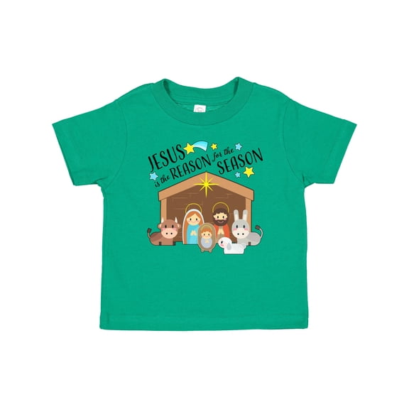 Inktastic Jesus is the Reason for the Season Christmas Nativity Boys or Girls Baby T-Shirt