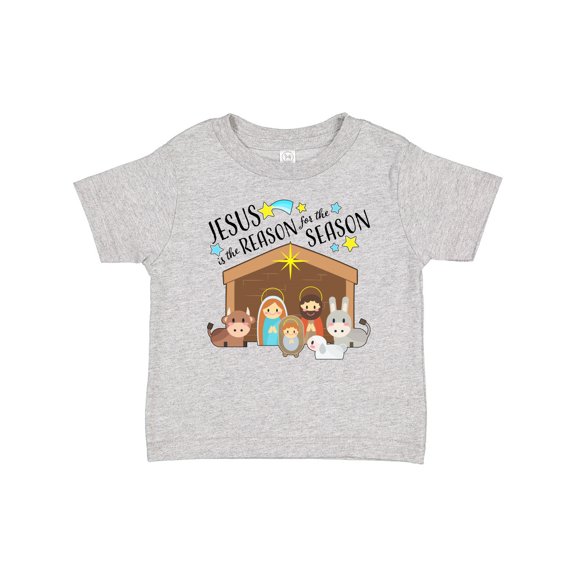Inktastic Jesus is the Reason for the Season Christmas Nativity Boys or Girls Baby T-Shirt