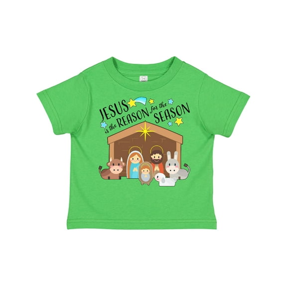 Inktastic Jesus is the Reason for the Season Christmas Nativity Boys or Girls Toddler T-Shirt