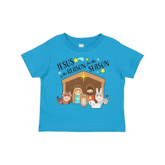Inktastic Jesus is the Reason for the Season Christmas Nativity Boys or Girls Toddler T-Shirt