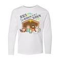 thumbnail image 1 of Inktastic Jesus is the Reason for the Season Christmas Nativity Long Sleeve Youth T-Shirt, 1 of 5