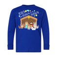 thumbnail image 1 of Inktastic Jesus is the Reason for the Season Christmas Nativity Long Sleeve Youth T-Shirt, 1 of 5