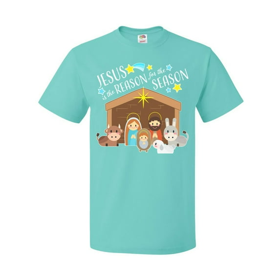Inktastic Jesus is the Reason for the Season Christmas Nativity T-Shirt