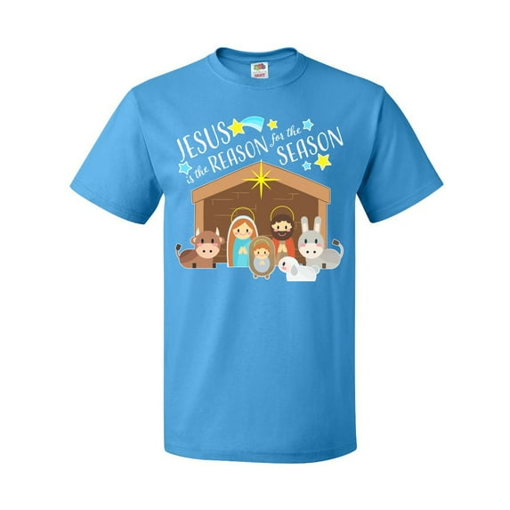 Inktastic Jesus is the Reason for the Season Christmas Nativity T-Shirt